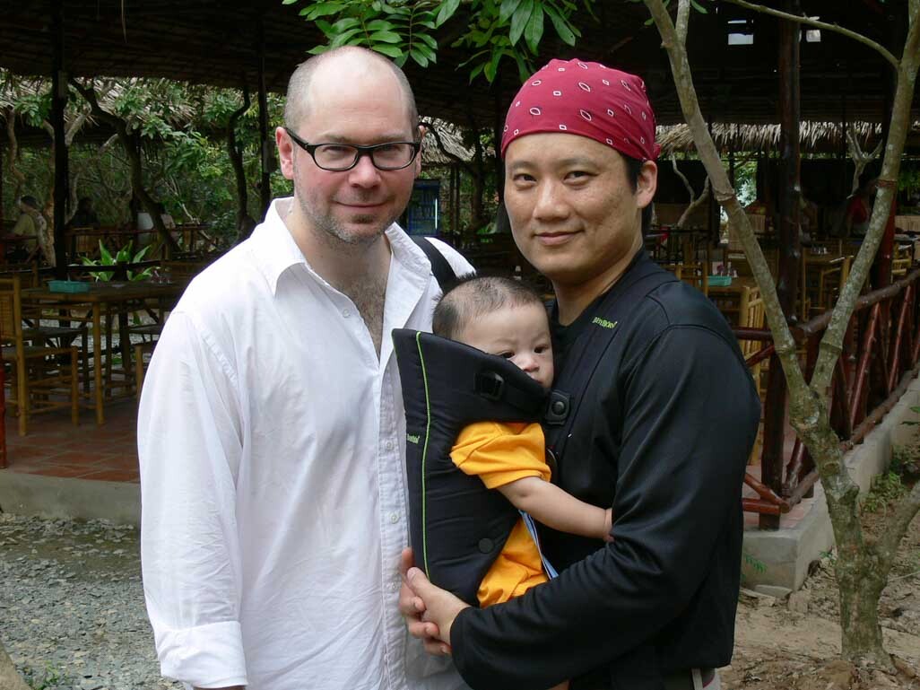 Kipp Jarecke-Cheng and son 