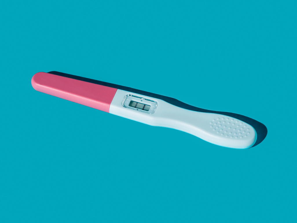 a positive pregnancy test